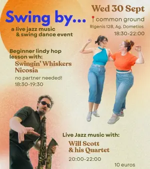 Swing By: Live Jazz & Lindy Hop Dance Night in Nicosia