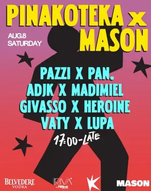 Pinakoteka x Mason: Sunset DJ Collab at Riva Beachouse Limassol