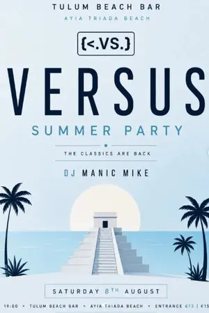Versus Summer Party: The Classics Are Back at Tulum Beach Bar