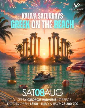 Greek on the Beach: DJ George Varveris Night at Kaliva